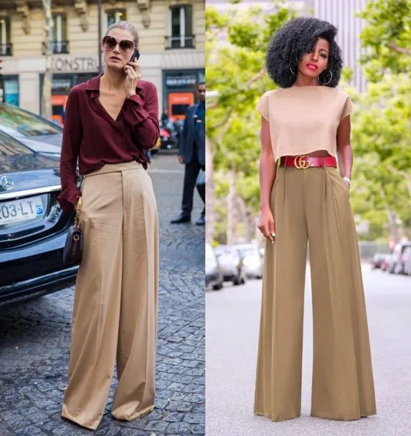 Фасоны женских брюк: лучшие модели. Широкие штаны как называются? 32