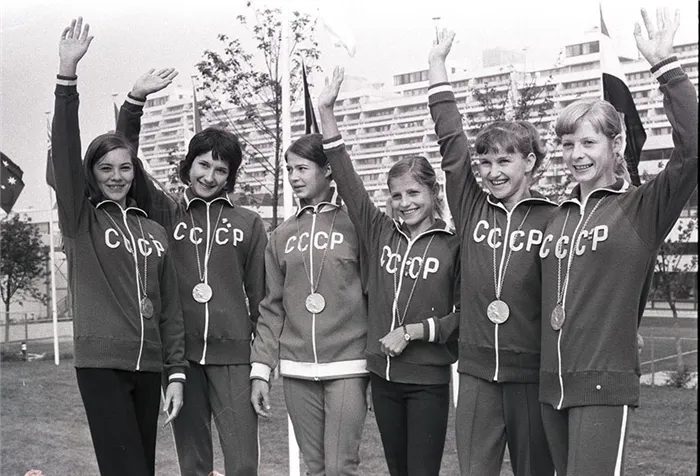 Сборная СССР по спортивной гимнастике на Олимпиаде в Мюнхене, 1972 год
