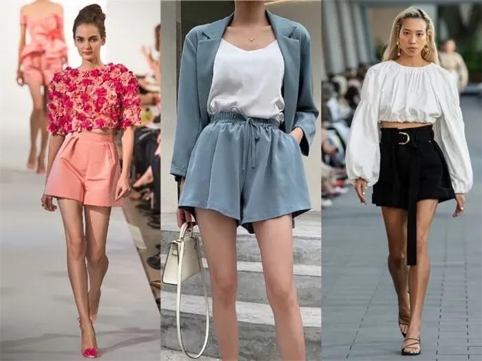 Модные женские шорты 2022 - главные тренды на лето