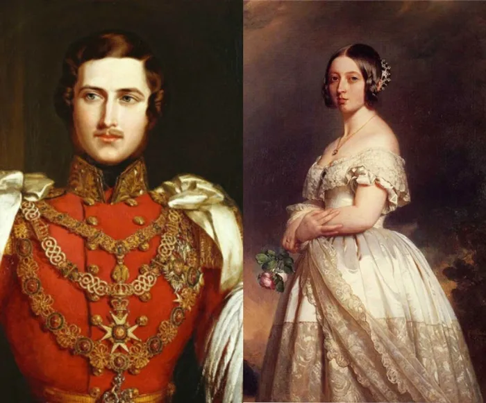Королева Виктория и принц Альберт