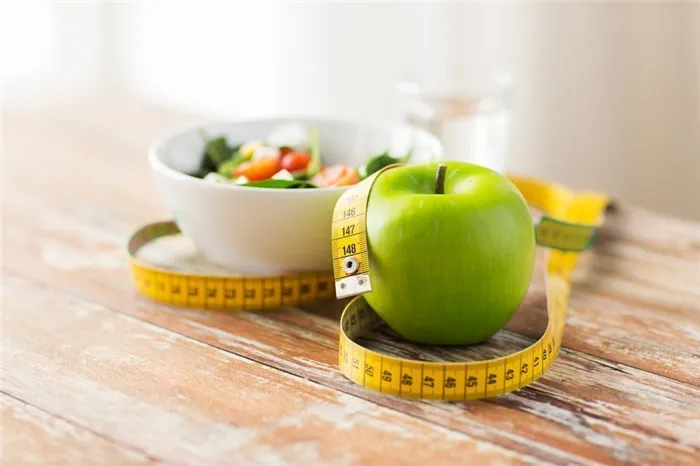 Плавное увеличение калорийности меню после диеты