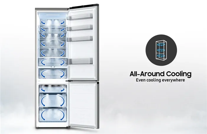 12 лучших холодильников Samsung — рейтинг на 2021-й год. Metal cooling samsung что это? 4