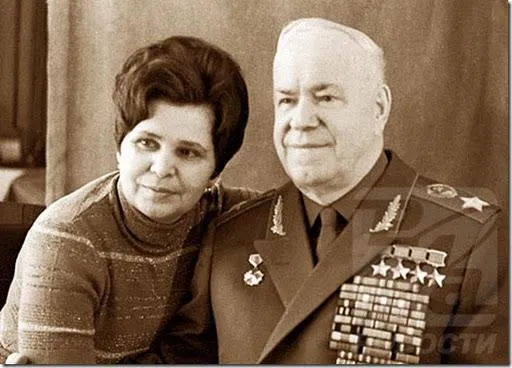 Георгий Жуков и жена Галина Семенова