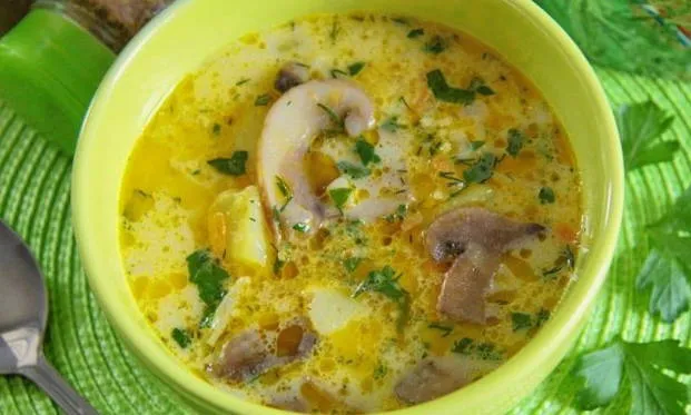 Сырный крем-суп - классический рецепт с пошаговыми фото. Сырный суп как в ресторане? 11