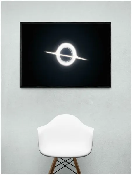 Постер «Интерстеллар — Черная дыра»