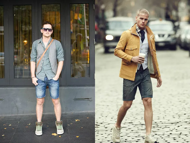 Один тренд — 10 образов: создаем стильные наряды без затрат. Как носить рубашку с джинсовыми шортами? 6