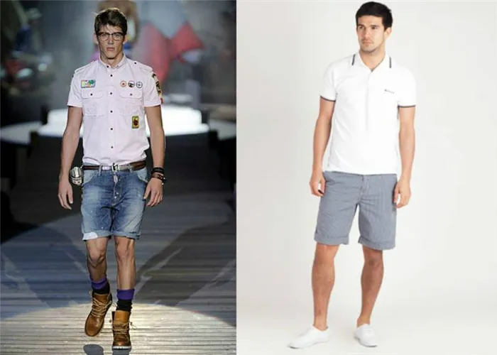 Один тренд — 10 образов: создаем стильные наряды без затрат. Как носить рубашку с джинсовыми шортами? 8