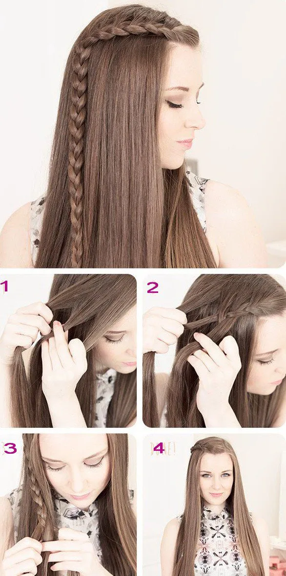 Прически для длинных волос на каждый день своими руками. Как красиво собрать длинные волосы? 15