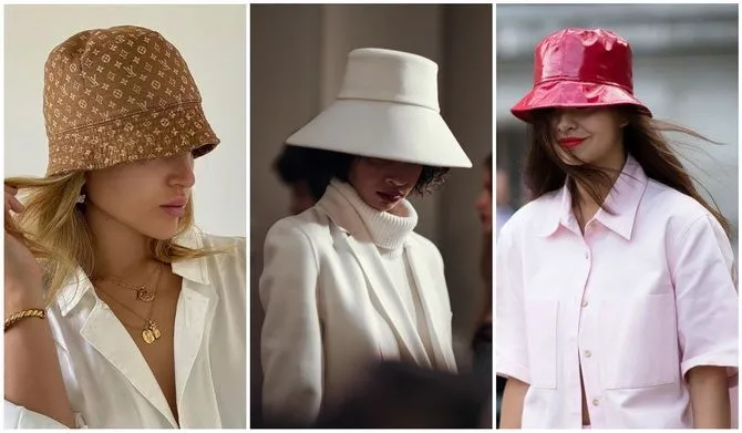 Женские головные уборы 2022: шляпы, косынки, береты, панамы и кепи 11