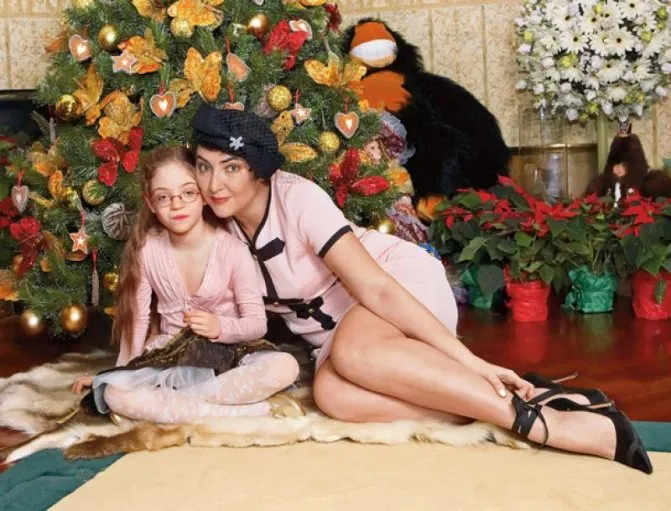 Лолита Милявская с дочерью Евой