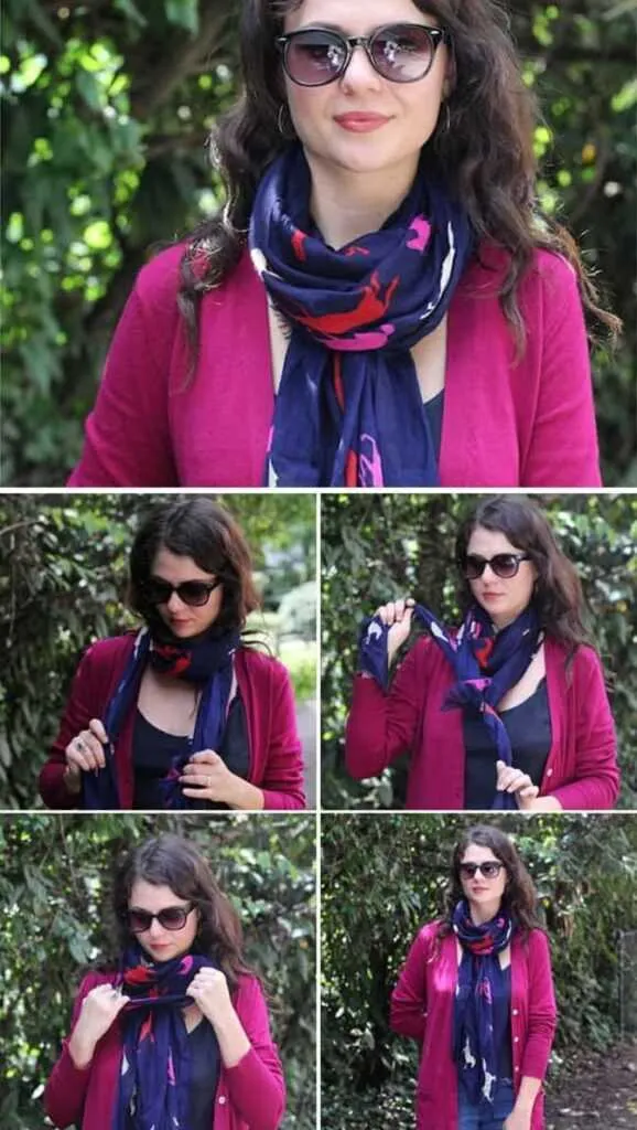 Как красиво завязать шарф: 19 лучших способов 11