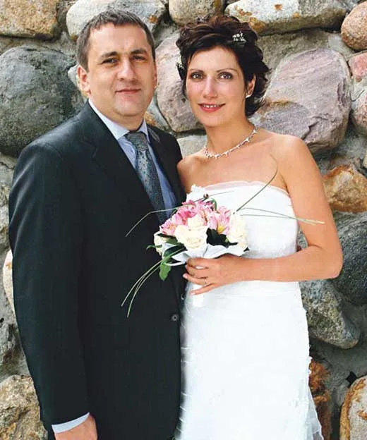 Светлана Зейналова с бывшим мужем