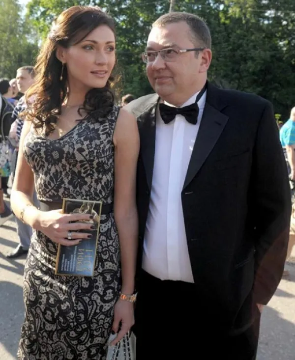 Борис Крюк с женой Анной Антонюк