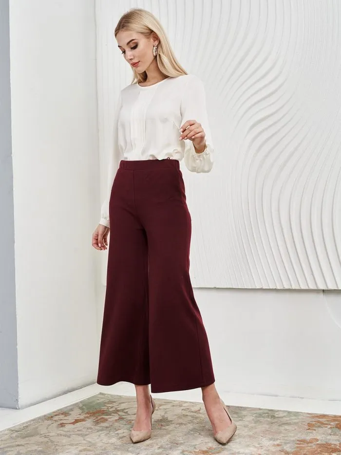 Широкие брюки — как носить летом 2022, чтобы создать эффектный и элегантный образ. Как называются широкие штаны женские 2022? 8