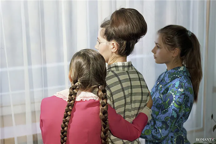Валентина Гагарина с дочками