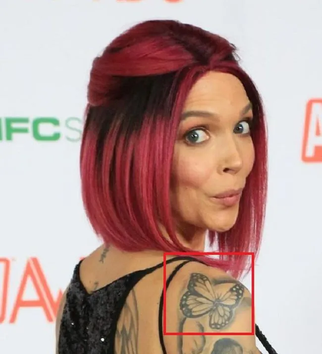 Anna Bell Peaks-Shoulder-Tattoo