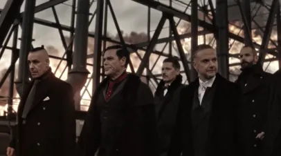 Кадр из клипа группы Rammstein 