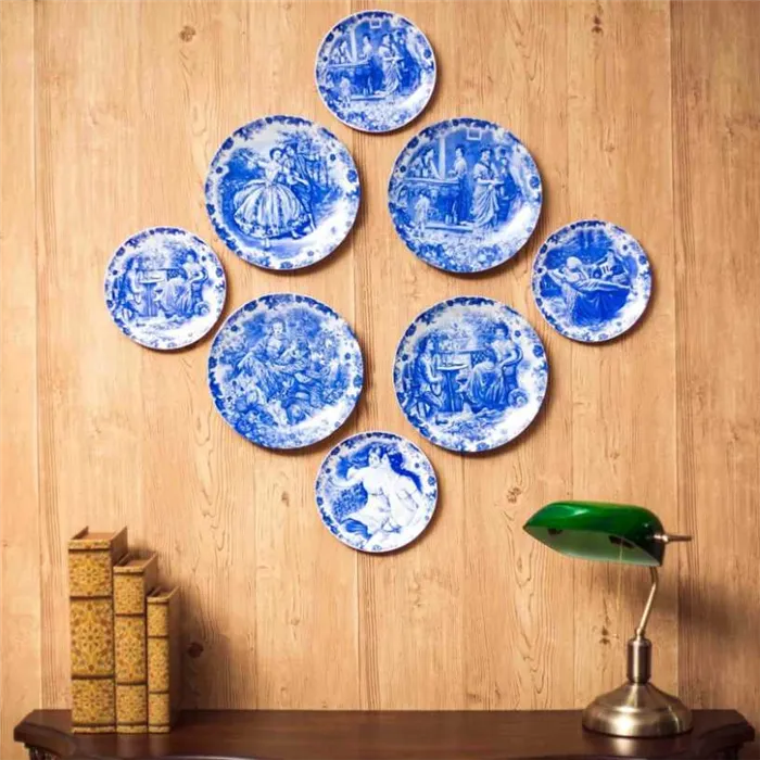 История появления сувенирных керамических тарелок. Тарелка на стену как называется. 66