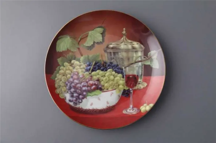 История появления сувенирных керамических тарелок. Тарелка на стену как называется. 59