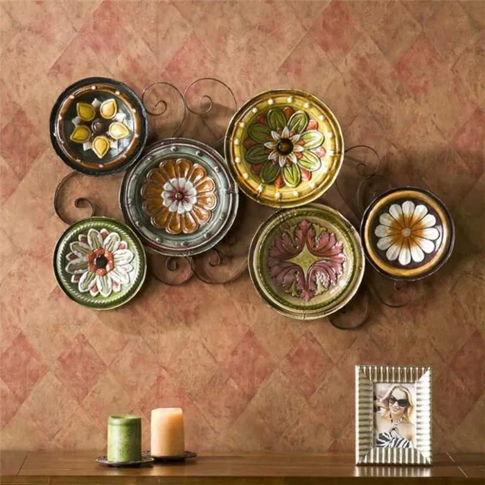 История появления сувенирных керамических тарелок. Тарелка на стену как называется. 43