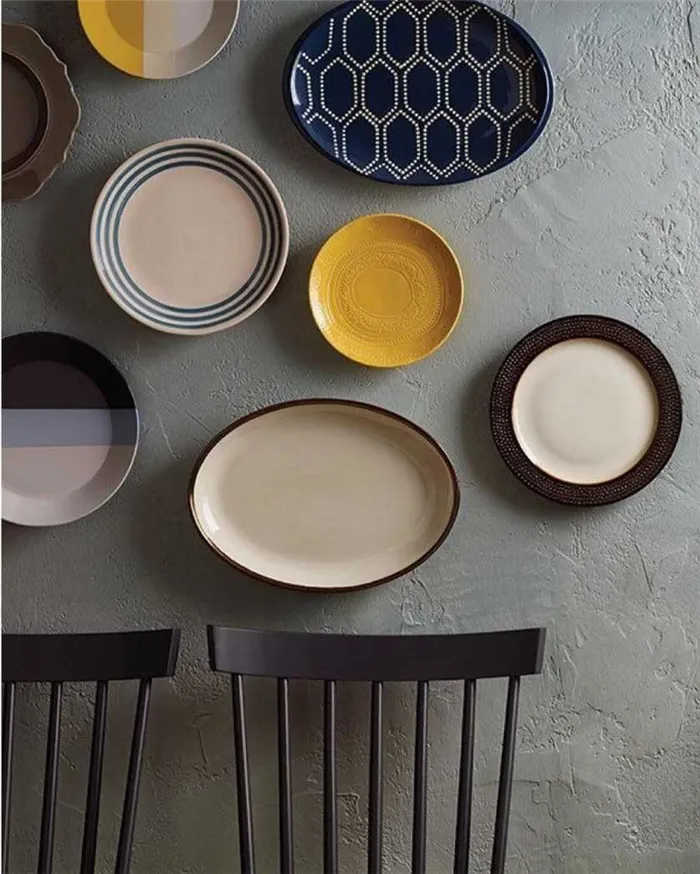 История появления сувенирных керамических тарелок. Тарелка на стену как называется. 33