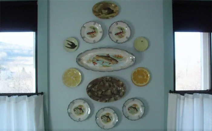 История появления сувенирных керамических тарелок. Тарелка на стену как называется. 14