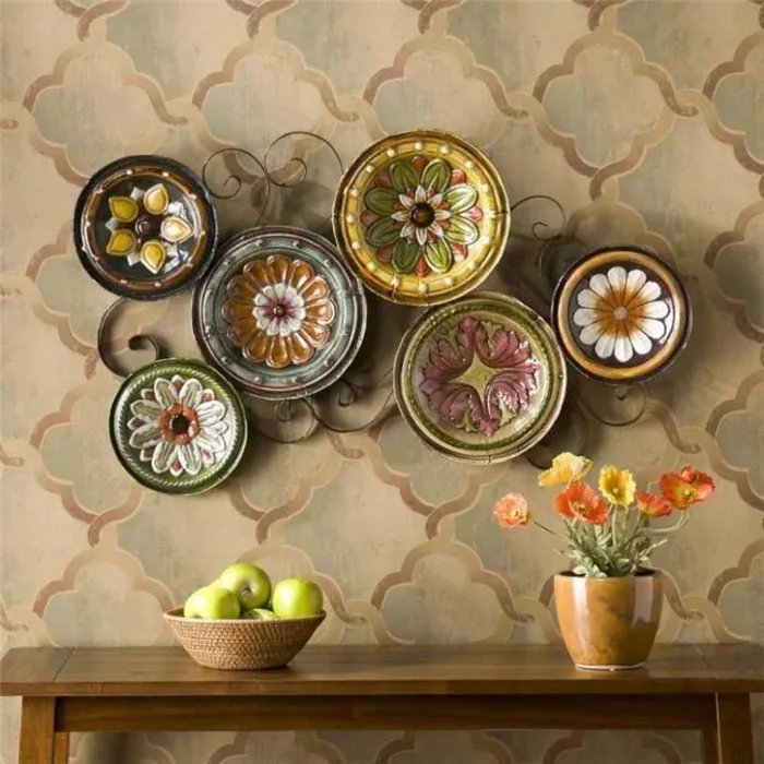 История появления сувенирных керамических тарелок. Тарелка на стену как называется. 67
