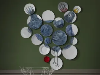 История появления сувенирных керамических тарелок. Тарелка на стену как называется. 22