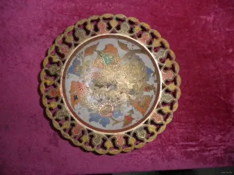 История появления сувенирных керамических тарелок. Тарелка на стену как называется. 7