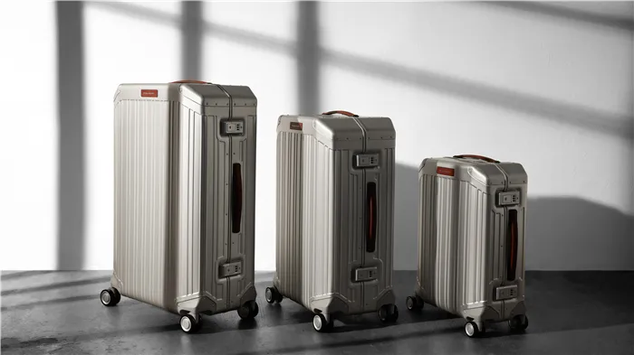 Алюминиевые чемоданы различных размеров