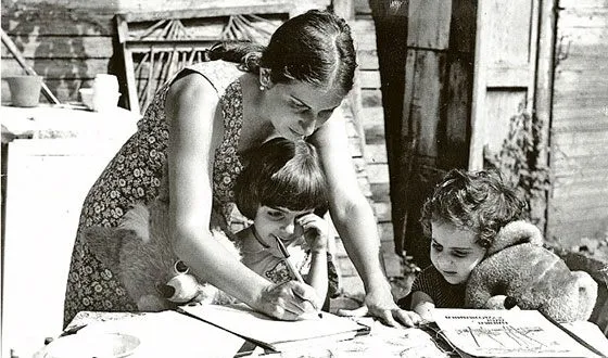 Маргарита Симоньян с мамой и сестрой