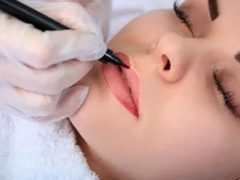 Перманентный макияж губ: как выполняется и сколько держится. Как делают перманентный макияж губ видео. 12