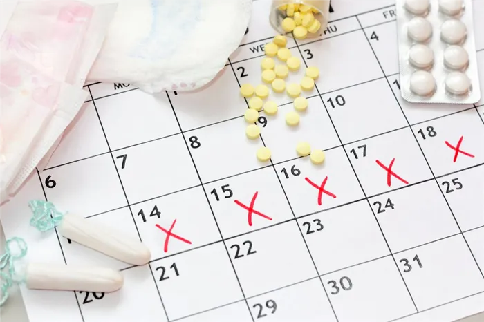 Сбой менструального цикла при гормональной контрацепции