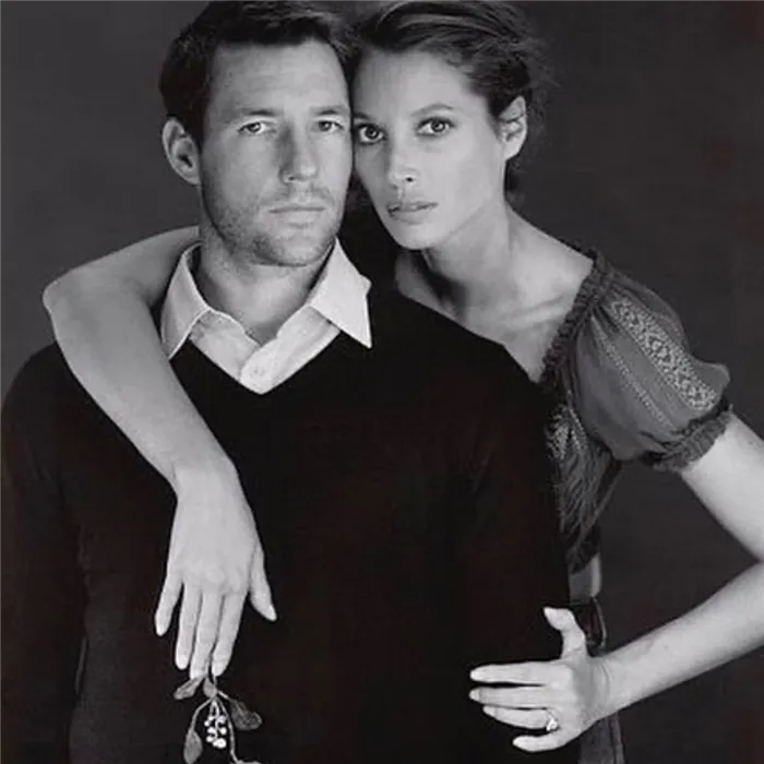 Модель Кристи Тарлингтон и ее муж.