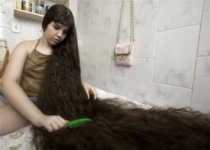 Топ-10 обладателей самых длинных волос в мире. У какого человека самые длинные волосы. 2