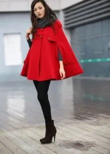Как и с чем носить элегантно красное пальто женщине за 40. Как носить красное пальто. 14