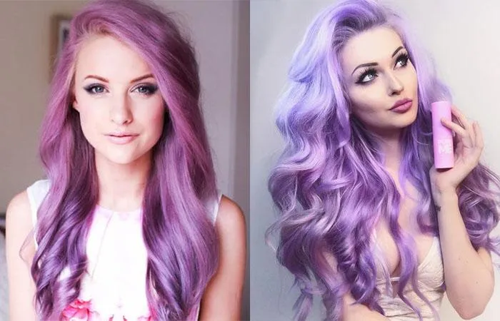 Как получить фиолетовый цвет волос: какая краска? Волосы с фиолетовым оттенком. Как покраситься в фиолетовый цвет. 2