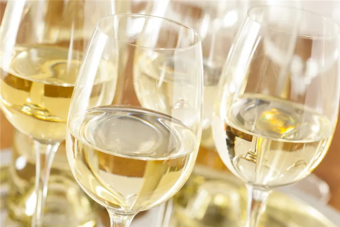 Какие бокалы для белого вина?