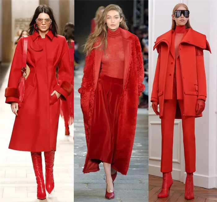 Тенденции на 2022: красный цвет - повседневный, женственный и практичный. Как носить красный цвет. 7