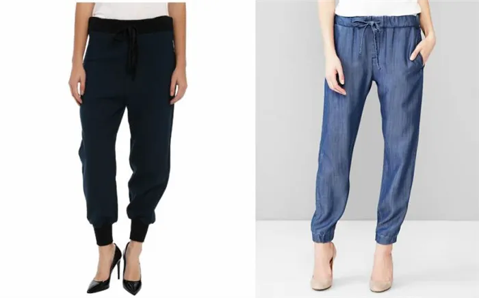 Женские брюки-джоггеры: правила идеального выбора. Что носить с джоггерами девушке. 3