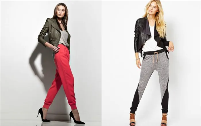Женские брюки-джоггеры: правила идеального выбора. Что носить с джоггерами девушке. 7