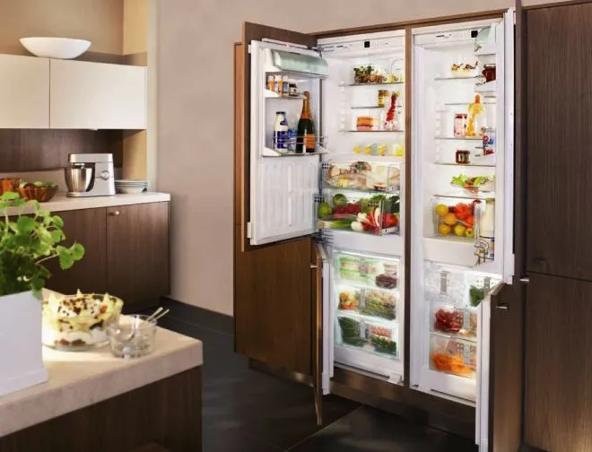 многодверный холодильник