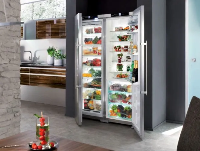 холодильник на кухню