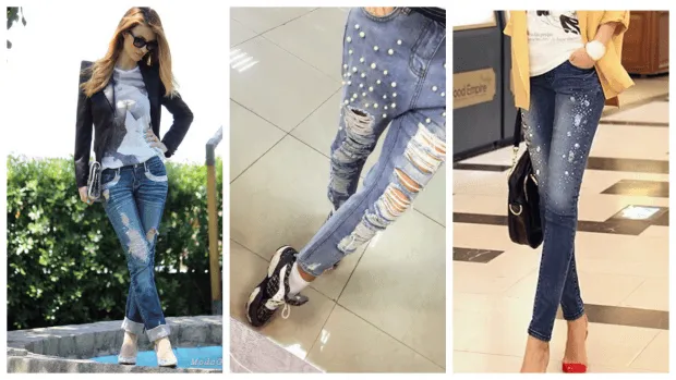 Идеальные женские джинсы 2022-2023: модные новинки и образы с джинсами на фото. Какие джинсы в моде 2022. 23