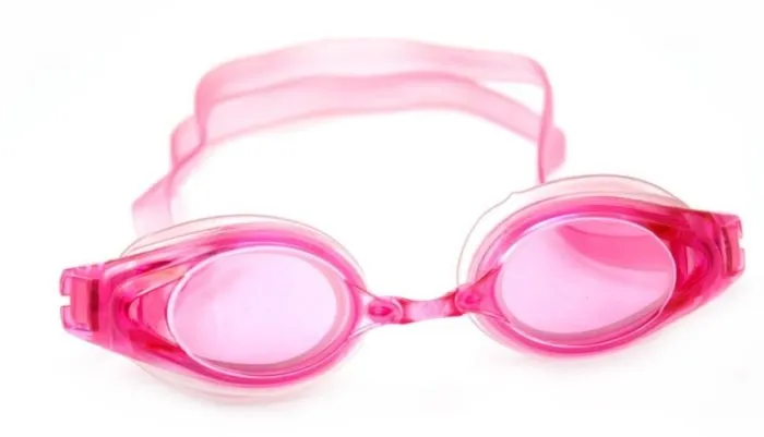 Очки для плавания с розовыми линзами
