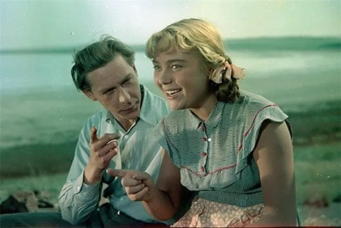 Кадр из к/ф «Первый эшелон», 1955 г., режиссер М. Калатозов