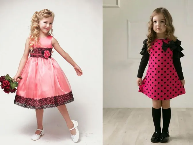Платье в стиле ретро для девочки 4-5-6-7-8-9 лет своими руками. Как сшить платье стиляги для девочки. 10