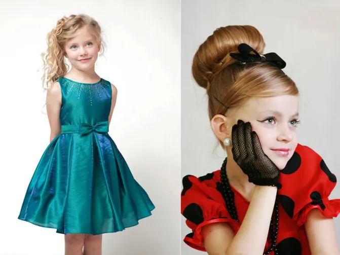 Платье в стиле ретро для девочки 4-5-6-7-8-9 лет своими руками. Как сшить платье стиляги для девочки. 13