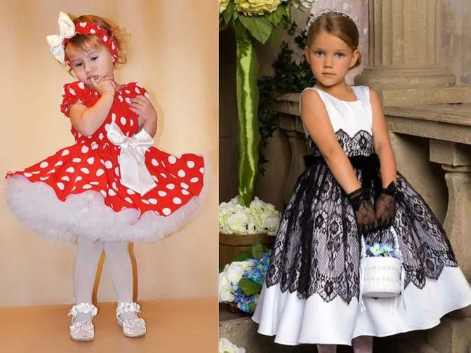 Платье в стиле ретро для девочки 4-5-6-7-8-9 лет своими руками. Как сшить платье стиляги для девочки. 15