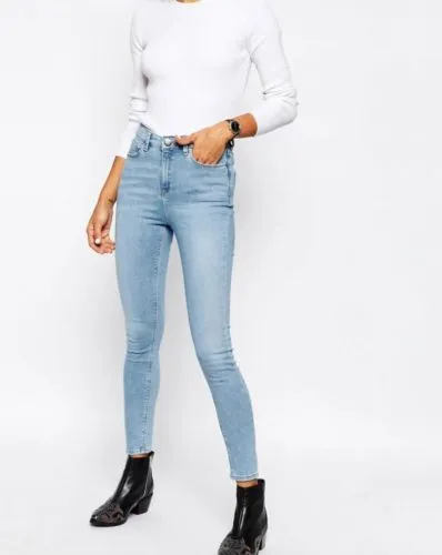 Все, что нужно знать про женские джинсы с высокой талией зимой 2020–2021. Как носить джинсы с высокой талией. 17